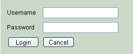 PHP Login form example